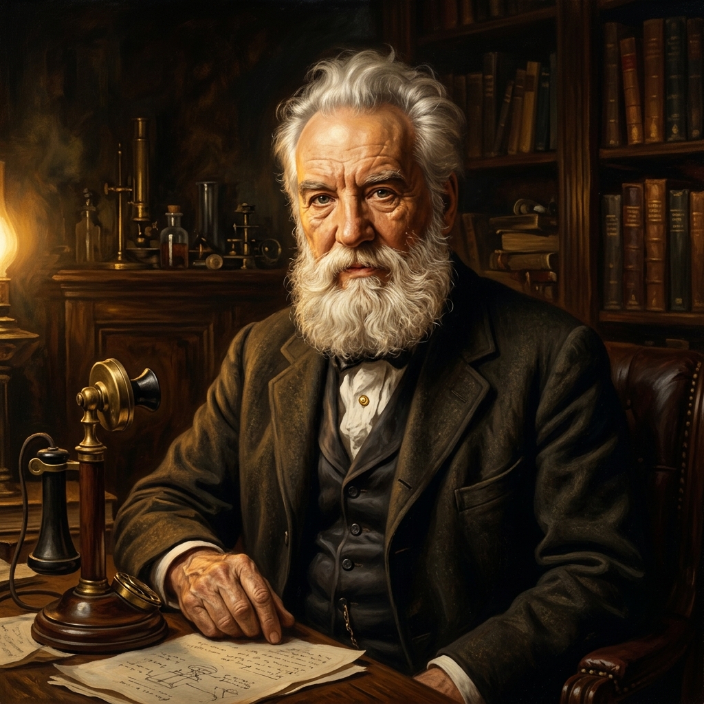 Alexander Graham Bell portrait