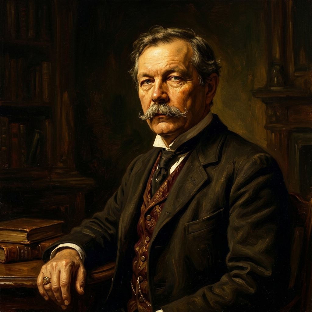 Arthur Conan Doyle portrait