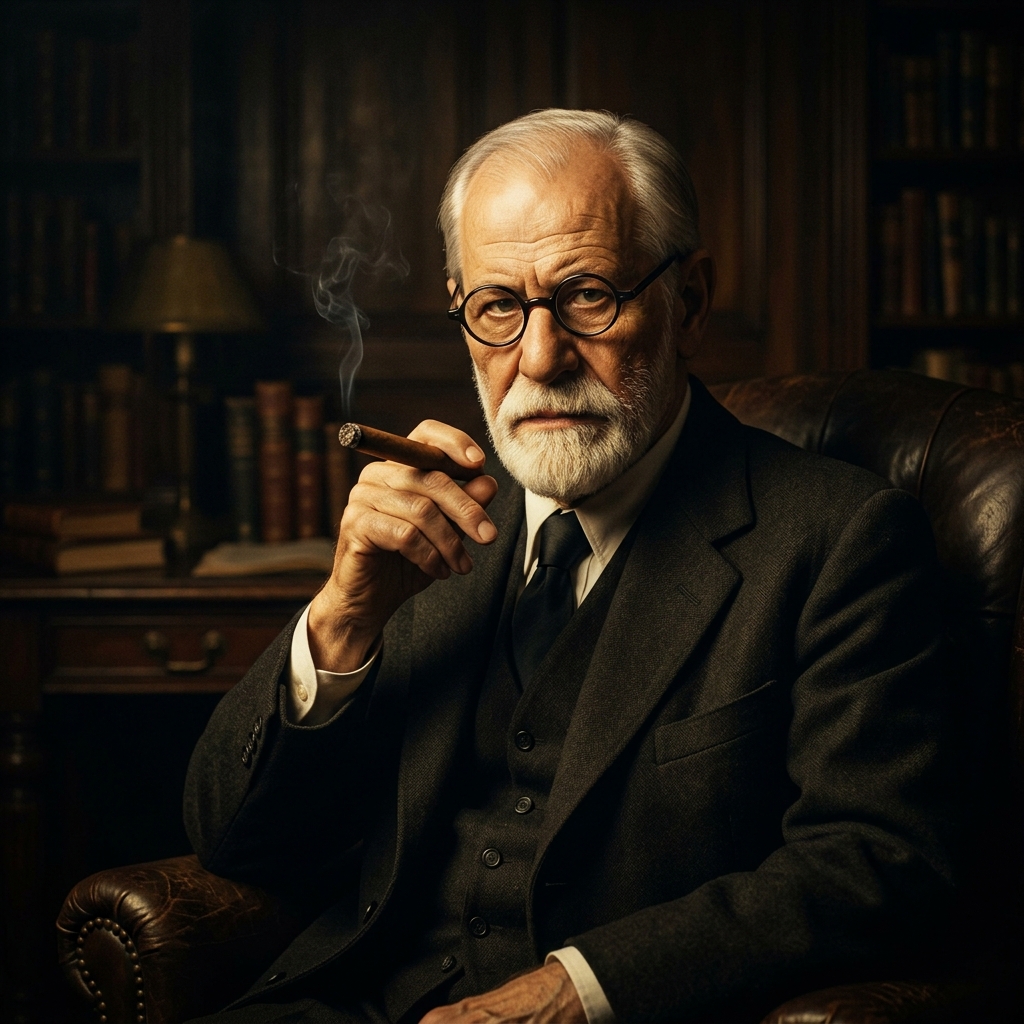 Sigmund Freud portrait