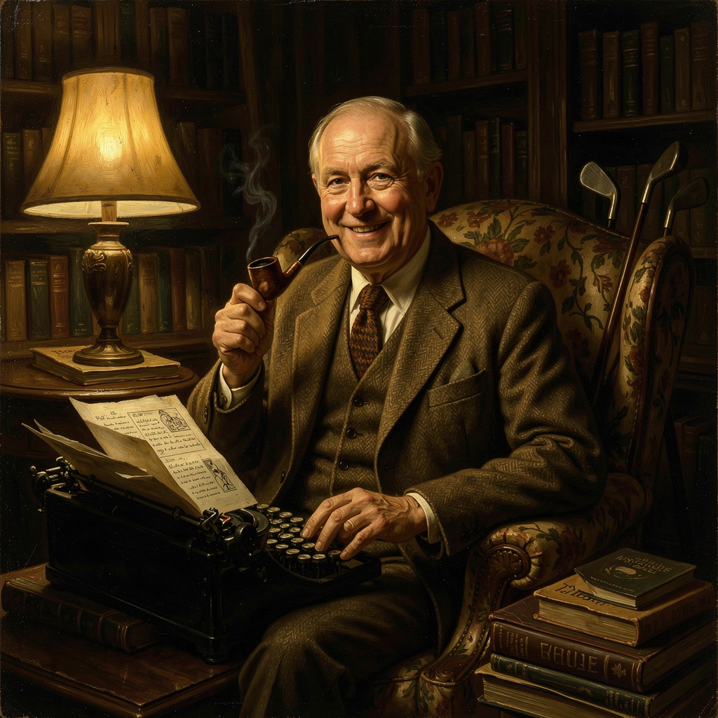 P. G. Wodehouse portrait