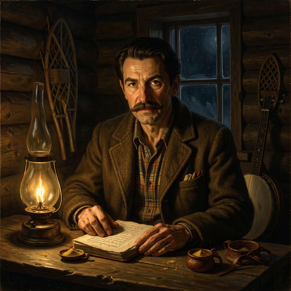 Robert W. Service portrait