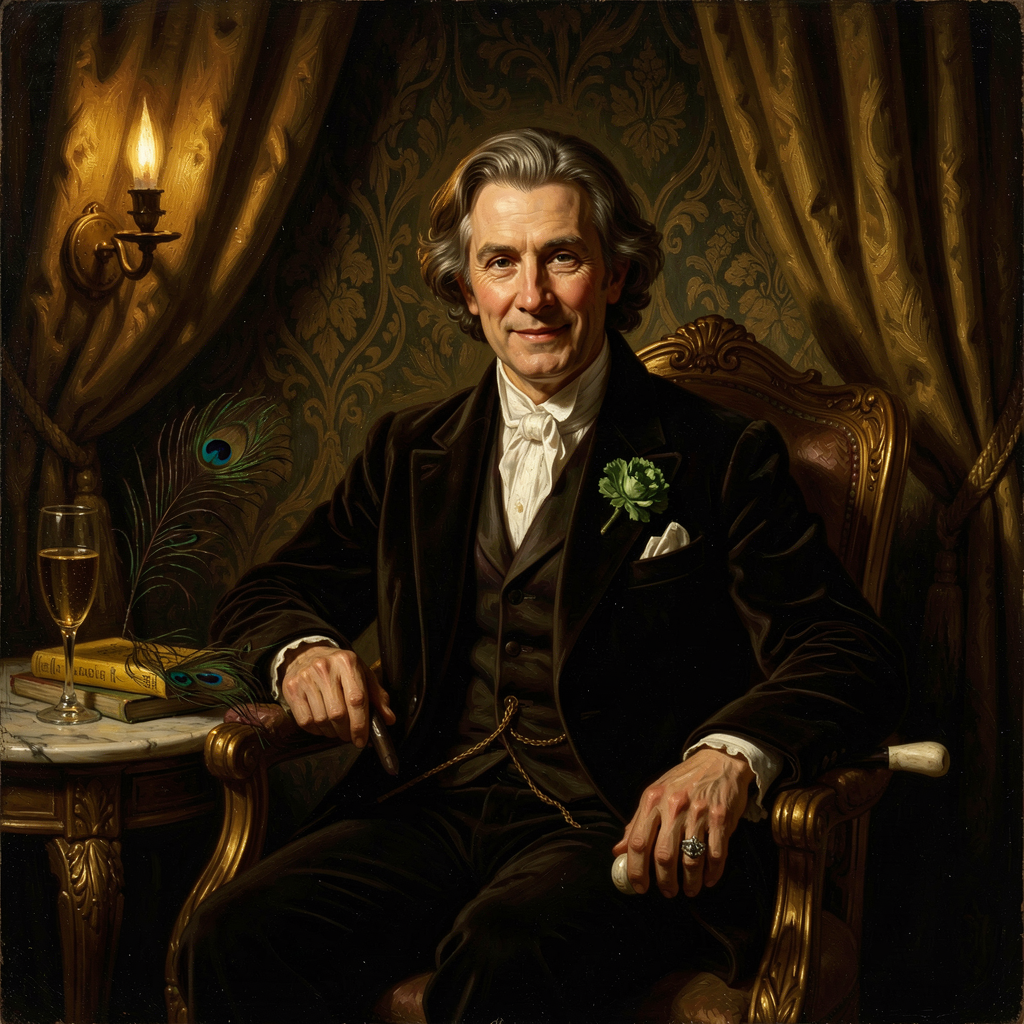Oscar Wilde portrait