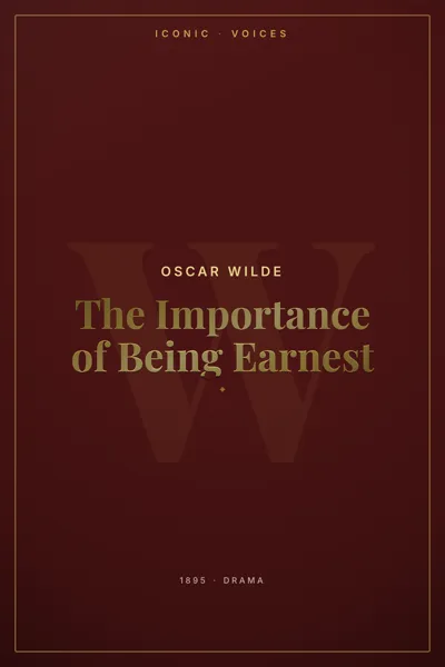 The Importance of Being Earnest — cover